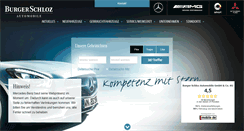 Desktop Screenshot of burgerschloz.de